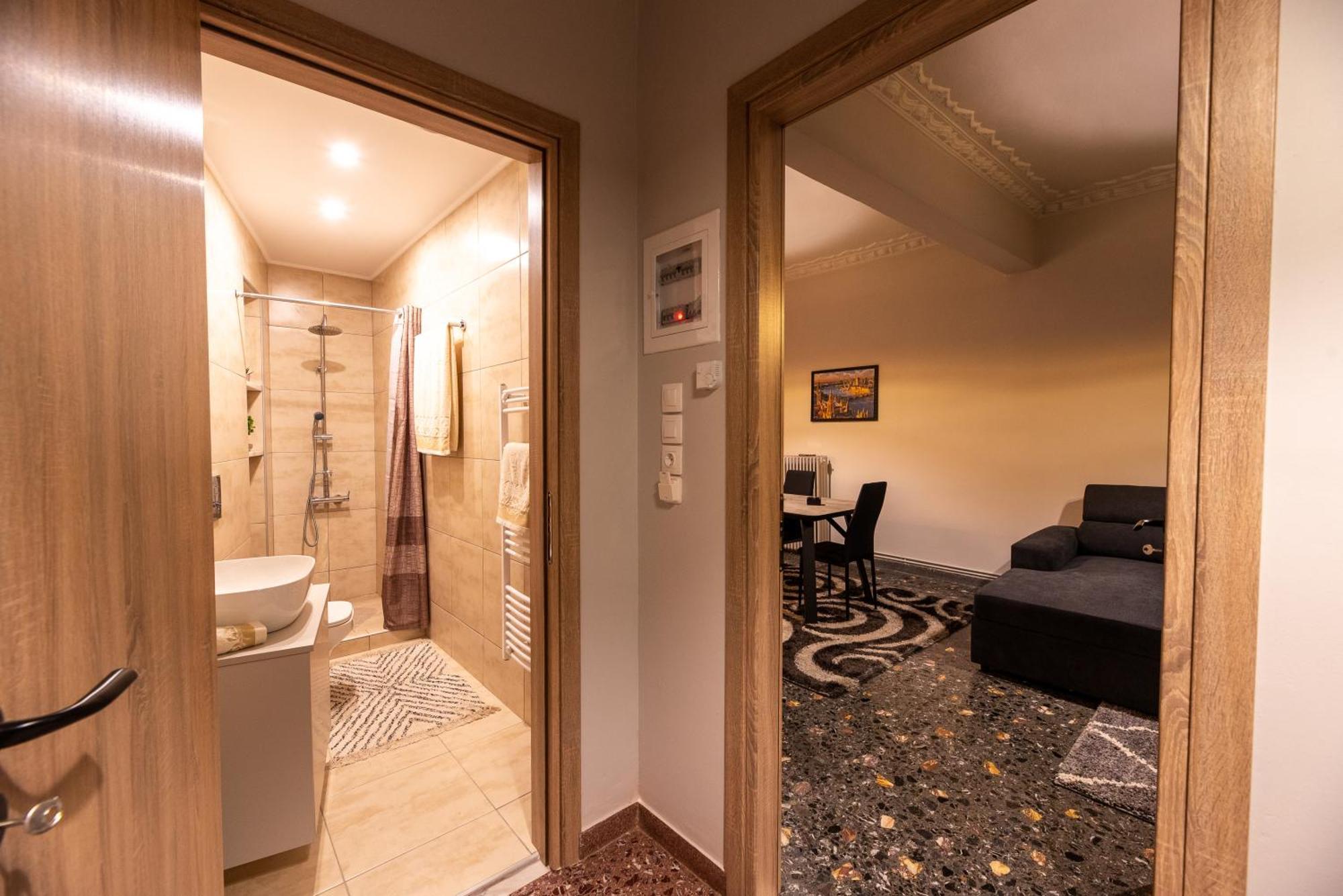 Stamos Apartment Airport Spáta Екстериор снимка